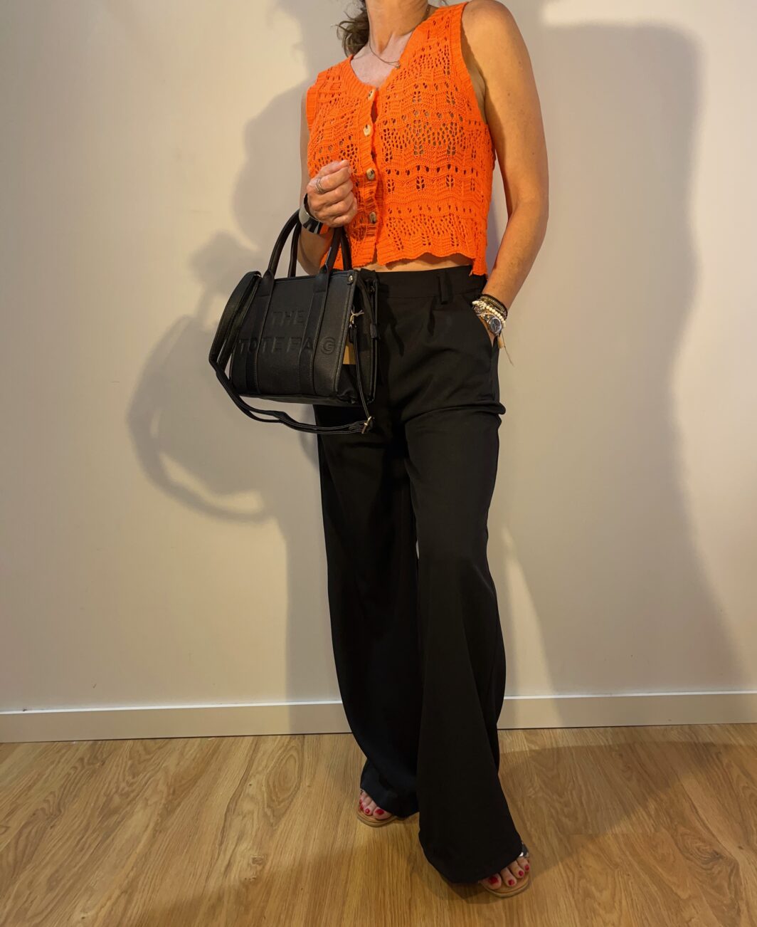 Pantalón sastre negro - Imagen 5