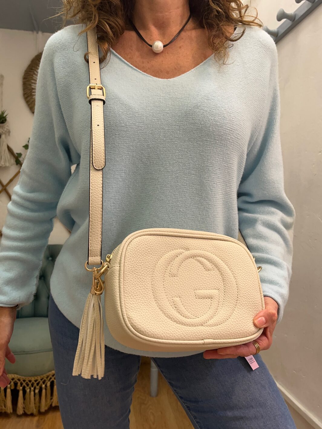 Bolso GC blanco roto - Imagen 5