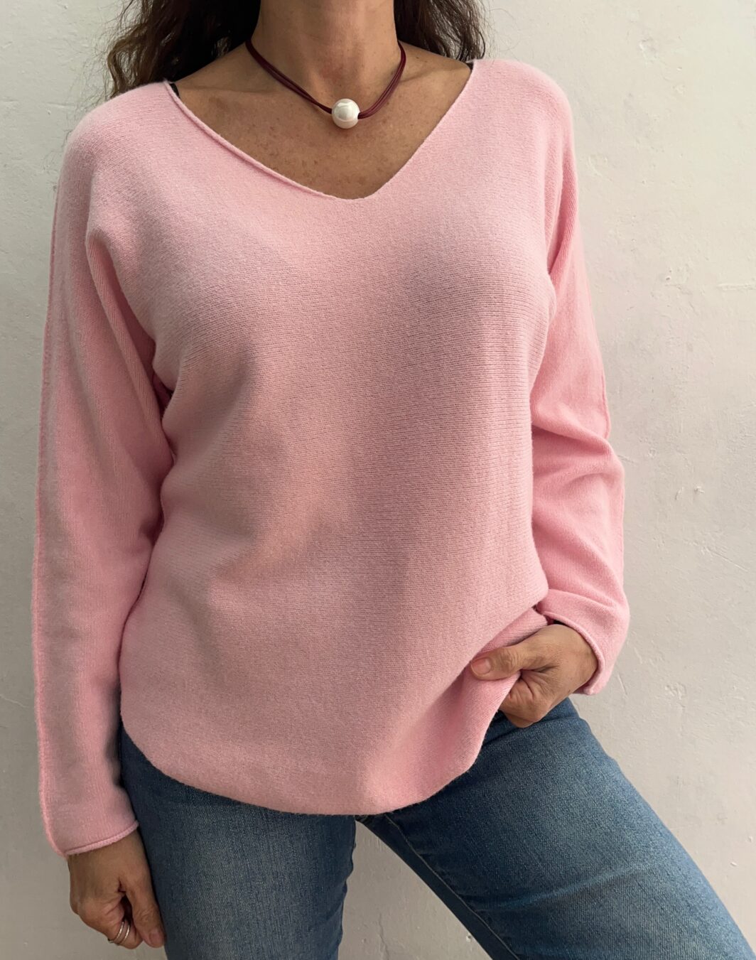 Jersey suave rosa bebé - Imagen 7