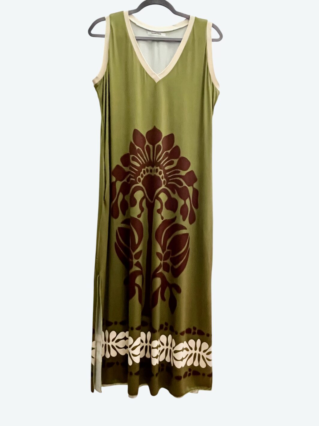 Vestido verde Lycra