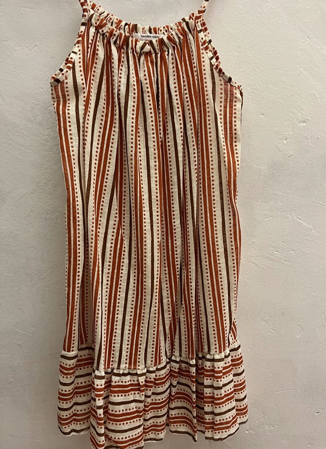 Vestido Corto Rayas